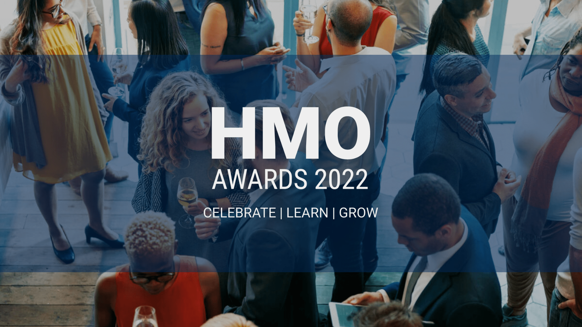 HMO Networking crowd at HMO Awards event