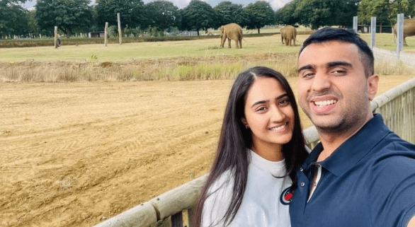 Rachel and Piyush