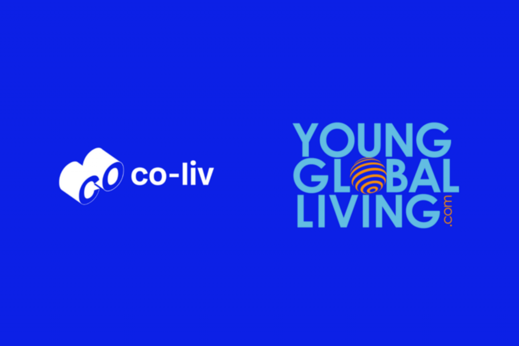 Co-liv and Young Globa Living logos