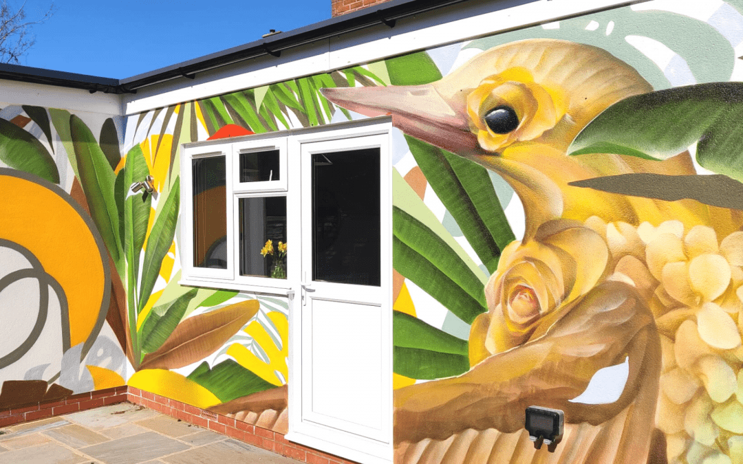How we pay tribute to nature and community with biophilic mural art