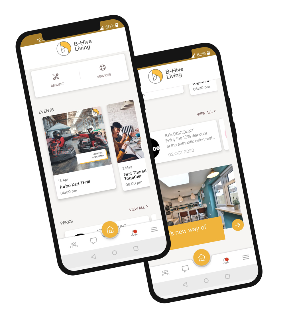 b-hiveliving-mobile-mockup-website