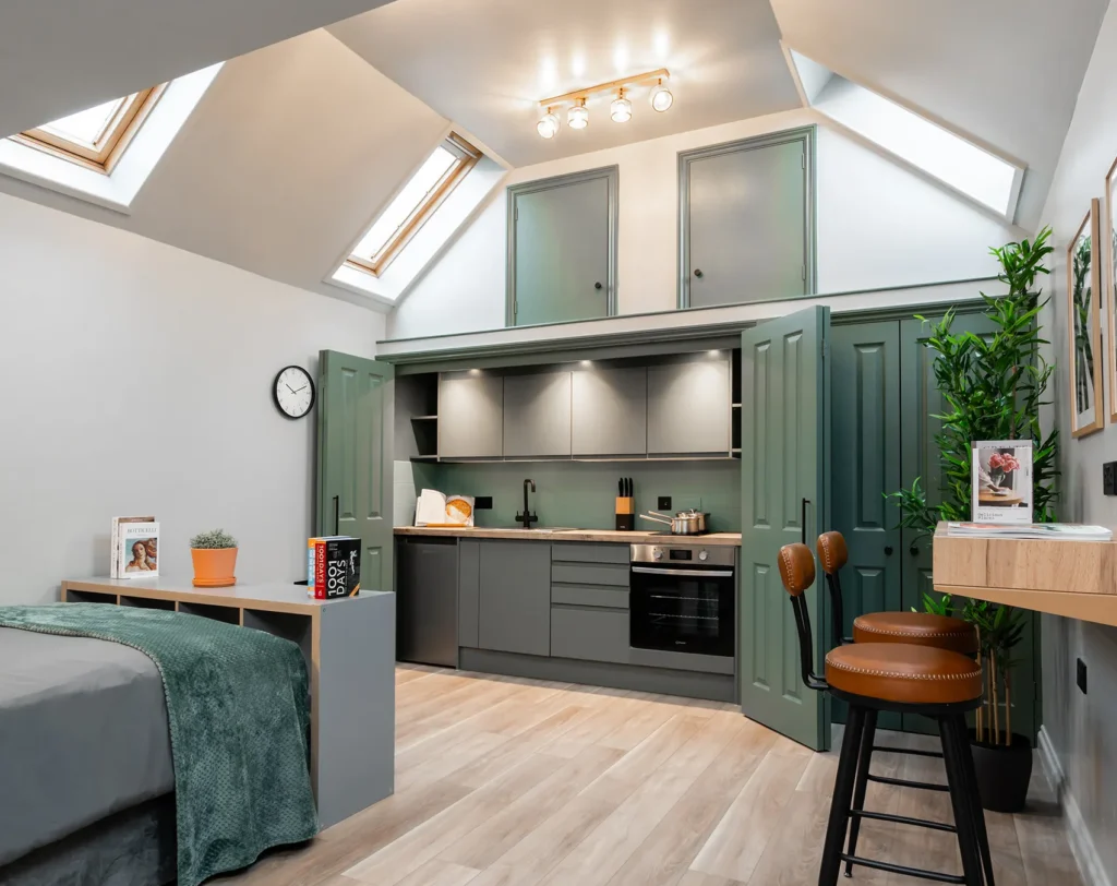 Modern kitchen interior